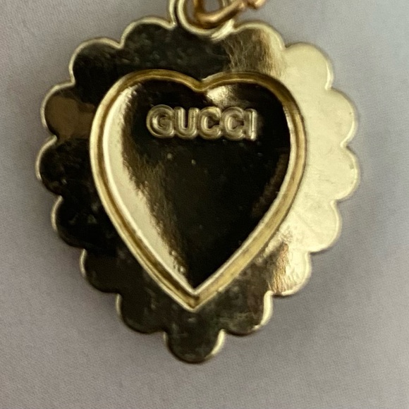 GUCCI CHARM ADDED TO 18K GOLD FILLED CHAIN - Picture 3 of 8